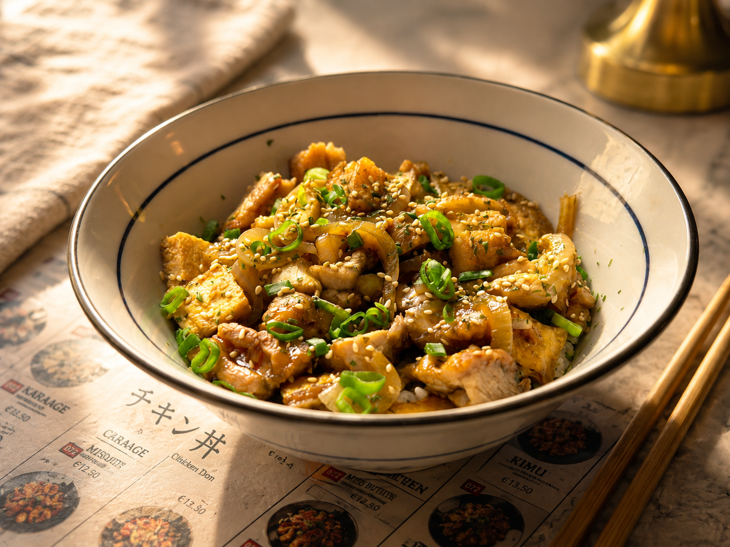 Pollo Teriyaki Don